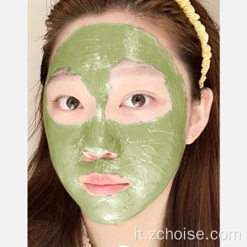 Maschera di argilla e fango per la pulizia del viso al tè verde da 100 g
